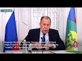 Popes Unchristian Comments Criticized By Russias Lavrov - 01:53 min - News - Video