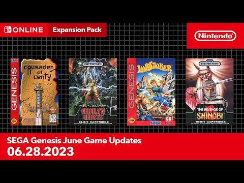 SEGA Genesis – June 2023 Game Updates – Nintendo Switch Online