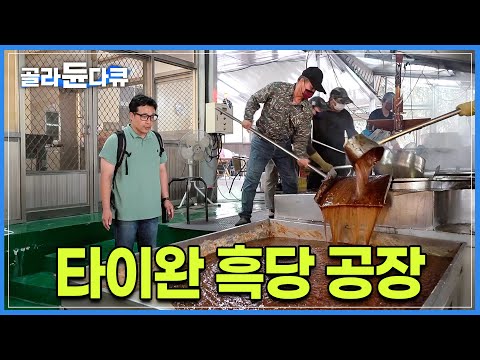 치명적인 유혹 '흑당 버블티'의 흑당이 만들어지는 곳에 찾아가봤습니다 | 사탕 수수가 흑당이 되는 과정 | 타이완 여행ㅣ#골라듄다큐