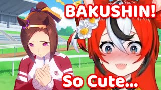 Bae Can't Stop Falling in Love with Bakushin in Uma Musume (Hololive)