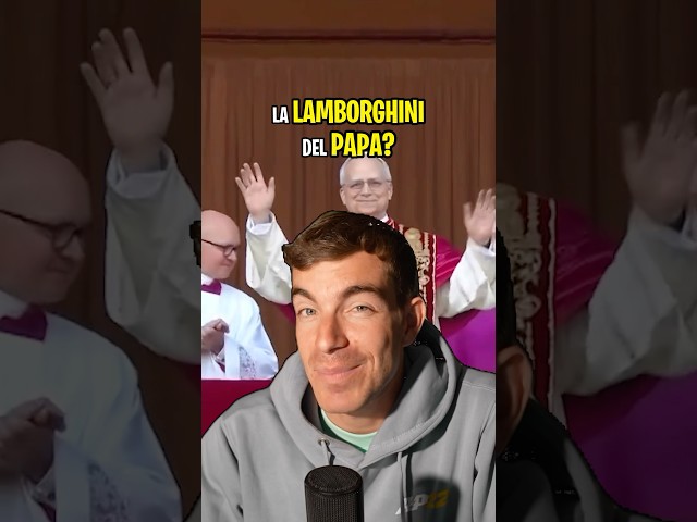 Sapevi che il Papa aveva una LAMBORGHINI? 😳🙏🏼