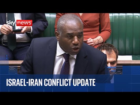 Foreign Secretary addresses MPs on the Israel-Iran conflict