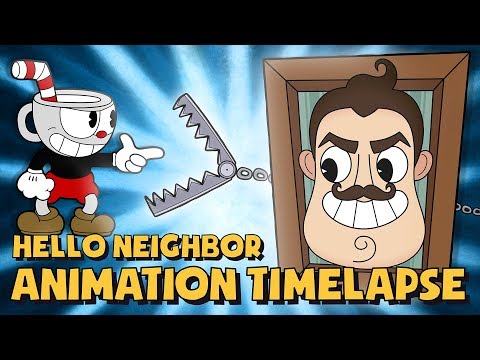 Brothers In Arms | Hello Neighbor | Animation Timelapse