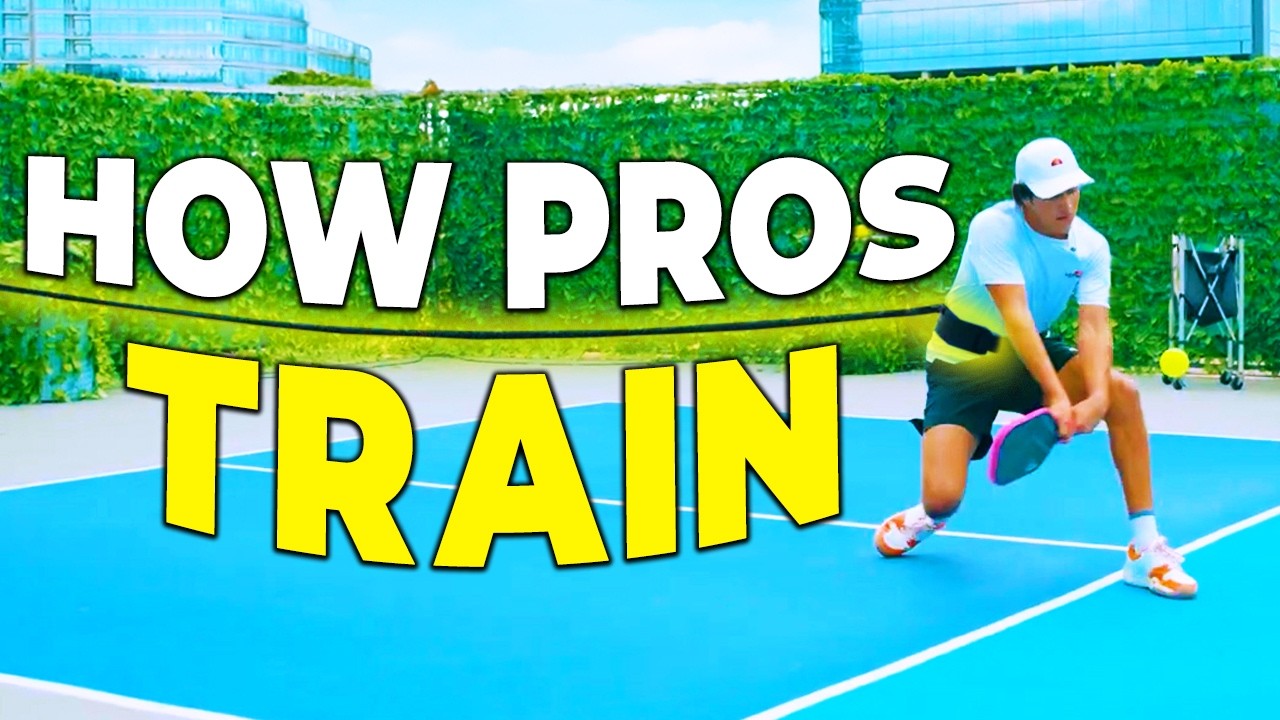 What a Real Pro Pickleball Workout Looks Like...