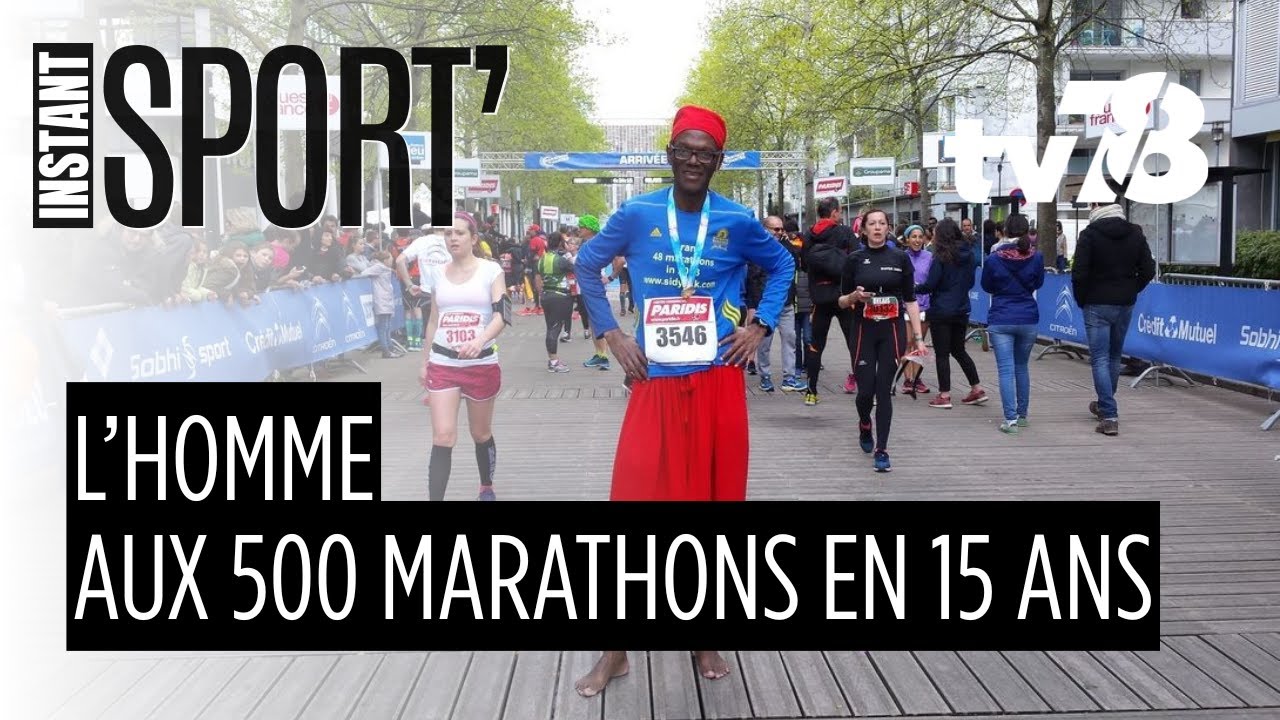 Sidy Diallo, marathonien de Montigny-le-Bretonneux : bientôt son 600ᵉ marathon ?