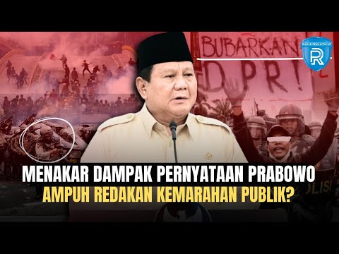 Pernyataan Presiden Prabowo di Tengah Gejolak: Janji Evaluasi DPR dan Transparansi Aparat