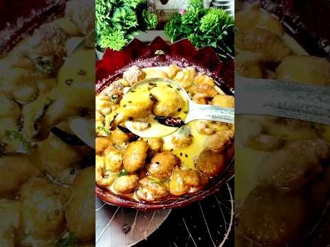 viral dehi phulki recipe 😜 #recipe #cooking #easyrecipe # Short video # spice dehi phulki #recipe