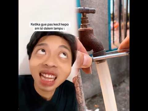 DRAMA Adinsyach, Ketika pas kecil kepo isi dalem lampu #shorts