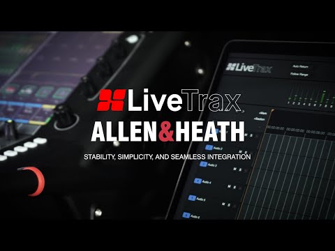 Harrison LiveTrax - Multitrack Recording and Virtual Sound Check Solution for Allen & Heath Mixers