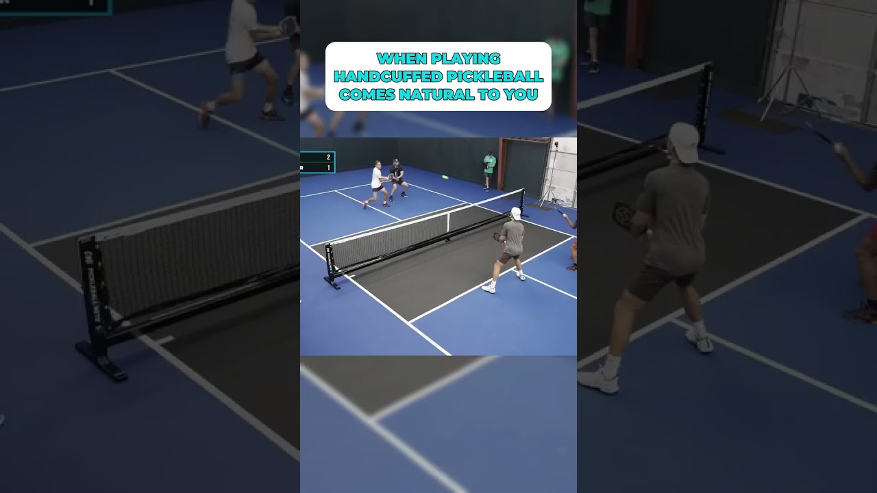 Playing through the challenge 🔗⁠ #shorts #pickleball #pickleballtips #propickleball