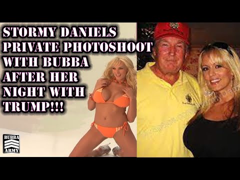 Stormy Daniels Does A Private Photo Session for Bubba, shortly after Hookup W/ Trump #trump Part 1