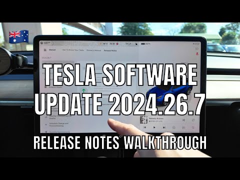 Tesla Model Y Software Update 2024.26.7 and 2024.26.3.1 Walkthrough