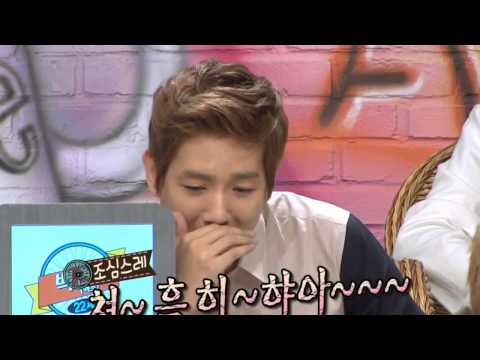 130928 baekhyun cute cut @world changing quiz show