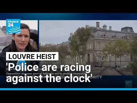 'Police are racing against the clock' to recover the jewels stolen from the Louvre • FRANCE 24