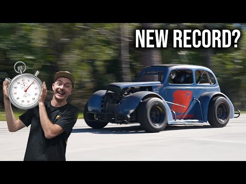 Adam LZ: Legend Race Car Unveiled for Thrilling Compound Laps