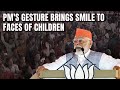 PM Modis Gesture Brings Smile To Faces Of Children: Ill Write You A Letter