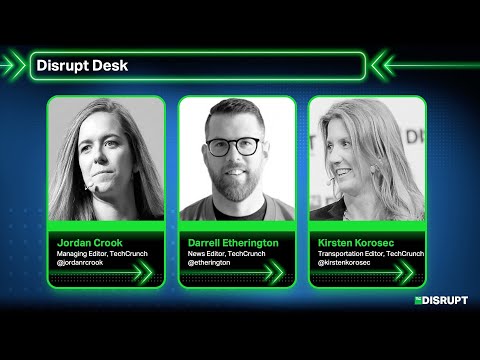 The Disrupt Desk: Hardware, Mobility, Space