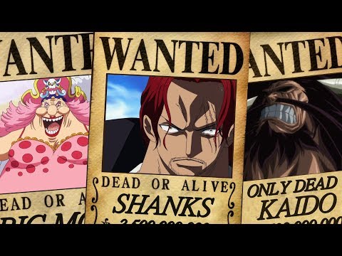 Yonko Bounties In One Piece Chapter 3 By Black Leg Vinsmoke