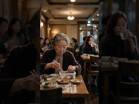 남은 음식 싸 간다고 비웃더니… 다음 날 그 할머니가 엄마를 살렸다 #<strong>반전</strong> #감동#<strong>반전</strong>