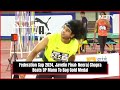 Neeraj Chopra Latest Update | Neeraj Chopra Bags Gold With Throw Of 82.27m In Federation Cup 2024  - 01:03 min - News - Video