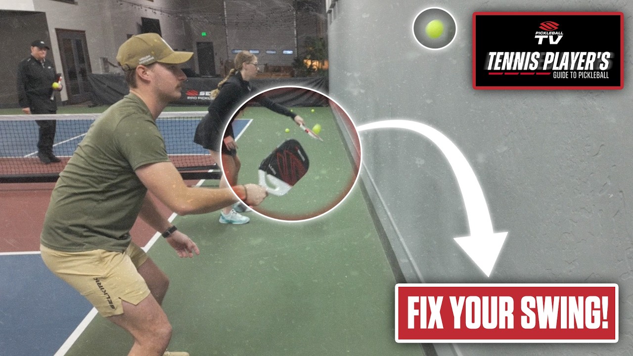 Tennis Players: Your Swing Is WRONG for Pickleball