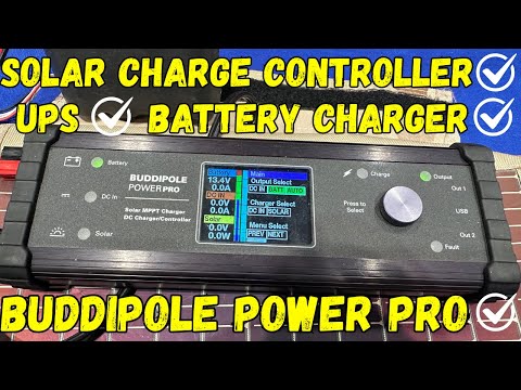 The New BuddiPole PowerPro Solar Charge Controller Is Awesome!