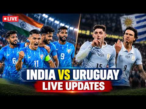 <strong>INDIA</strong> VS URUGUAY LIVE | WATCH LIVE: <strong>India</strong> vs Uruguay Football <strong>Match</strong> | <strong>India</strong> vs Uruguay LIVE Updates