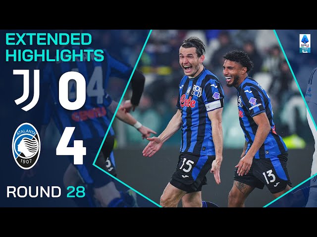 JUVENTUS-ATALANTA 0-4 | EXTENDED HIGHLIGHTS | SERIE A 2024/25