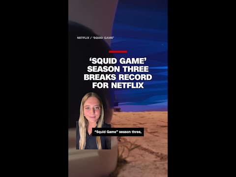 'Squid Game' season three breaks record for Netflix