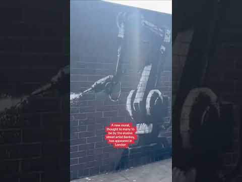 A mural speculated to be the work of elusive street artist Banksy has recently appeared in London