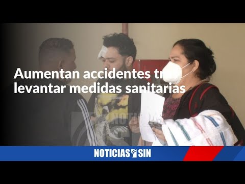 Suben accidentes tras levantar medidas sanitarias