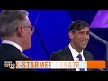 Sunak vs. Starmer: Final Debate Before Election | Personal Attacks and Party Credibility | News9  - 02:53 min - News - Video