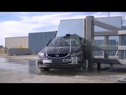 Test Crash Video Honda Civic Sedan od 2012