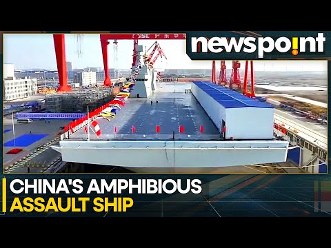 Chinese Military Launches 'World's Largest' Naval Amphibious Assault Ship | WION Newspoint