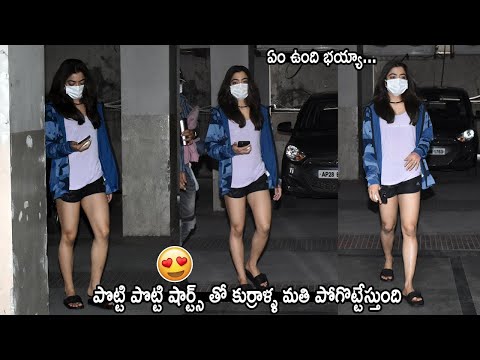 Actress Rashmika Mandanna's latest looks win hearts Actress Rashmika Mandanna's latest looks win hearts