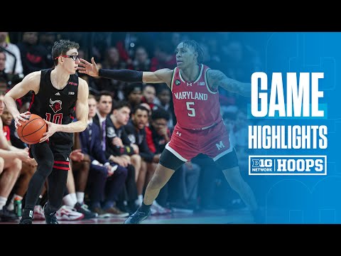 Maryland At Rutgers | Highlights | Big Ten Men's Basketball | Feb. 25 ...