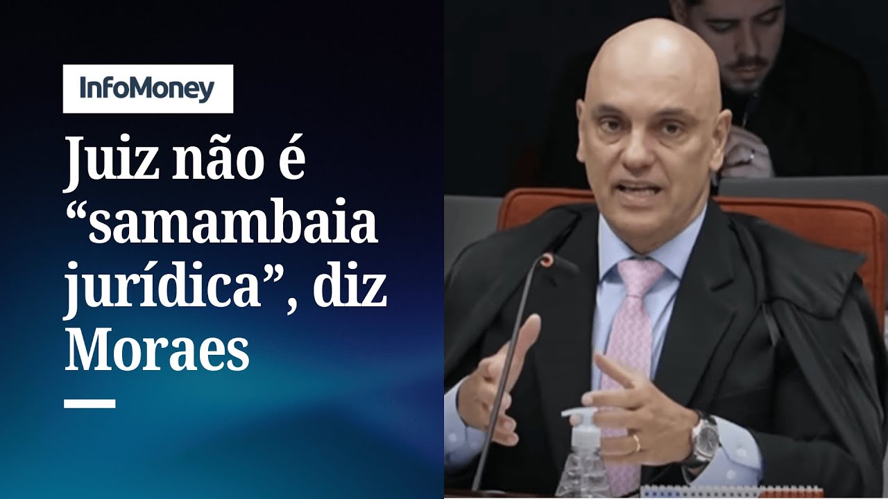 Juiz não é samambaia Moraes defende autonomia do STF contra censura | InfoMoney News