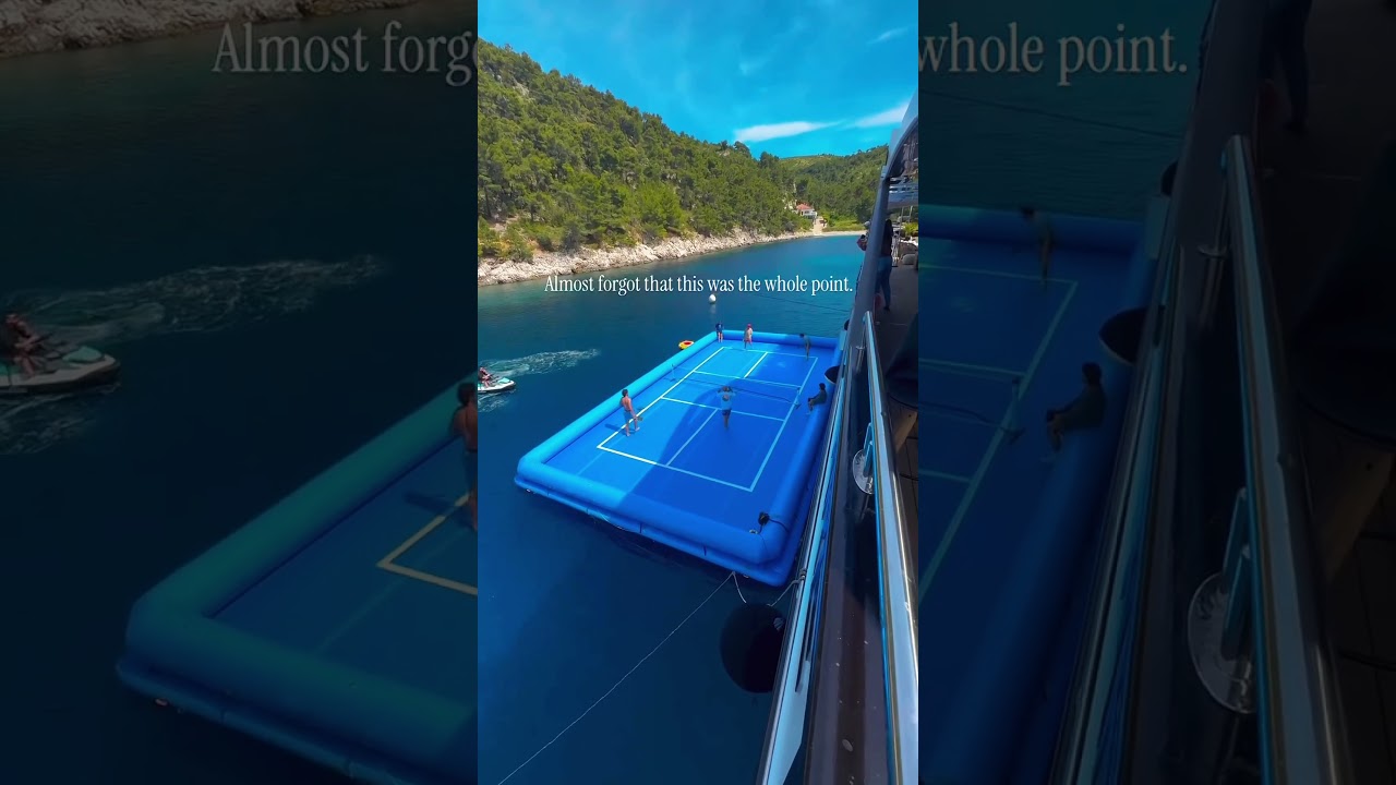 Floating Pickleball 🌊