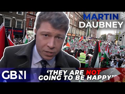 Crowds FLOOD Westminster in protest of Gaza war as MPs prepare to vote on ceasefire