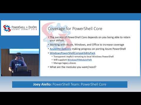 PowerShell Team: PowerShell Core by Joey Aiello