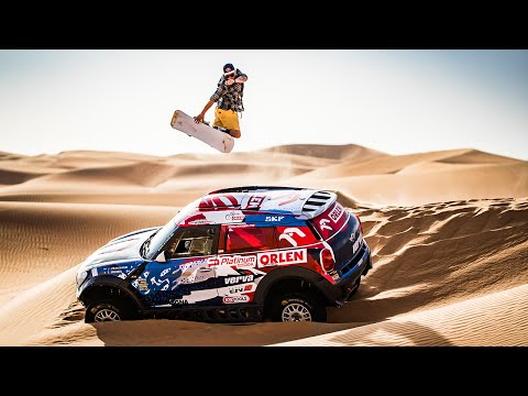 Dune Shredding - Snowboarding in the Desert