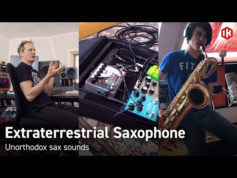 Extraterrestrial Saxophone sound library for SampleTank - Unorthodox sax sounds