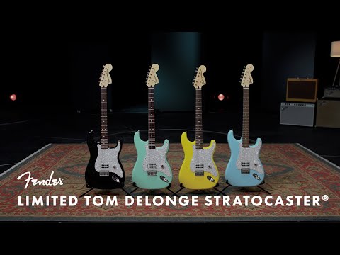 Exploring the Limited Tom DeLonge Stratocaster | Fender Artist Signature | Fender