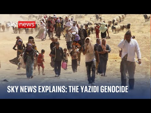 How Islamic State tried to wipe out the Yazidis: Sky's Alex Crawford explains