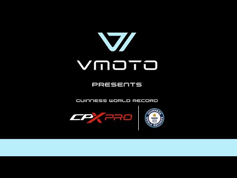 Vmoto's CPx PRO sets the new Guinness World Record!