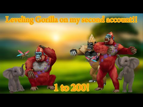 Wildcraft Gorilla 1 to 200 (On My Sec Acc!)