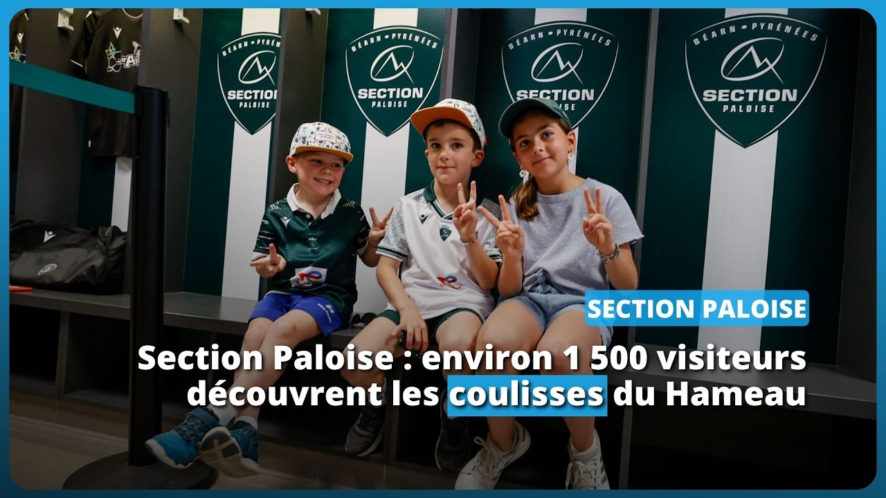 Section Paloise : environ 1 500 visiteurs découvrent les coulisses du Hameau