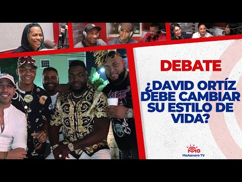 ¿DAVID ORTÍZ debe cambiar su Estilo de Vida luego del HALL OF FAME? - El Debate