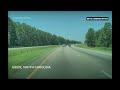 Object seen streaking across the sky in Georgia and South Carolina  - 00:14 min - News - Video