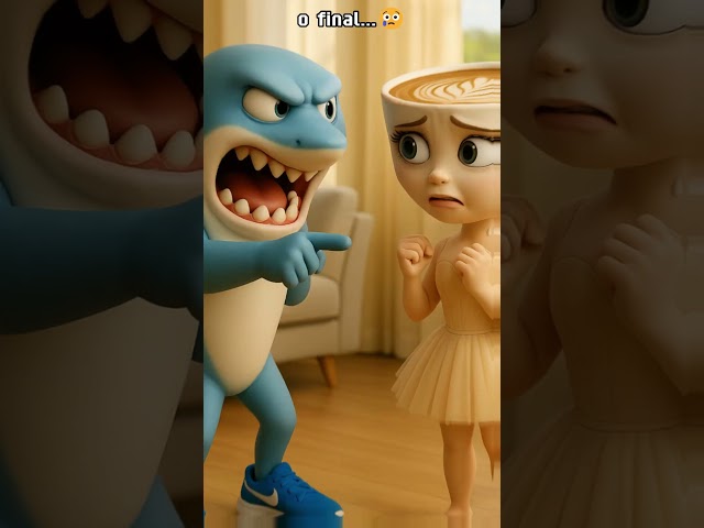 Tun Tung Tung Sahur foi roubado?! 😱 Capuccina pegou seu peixe e Tralalero Tralala viu tudo! #shorts